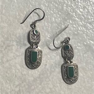 Vintage Boma 925 Drop Earrings